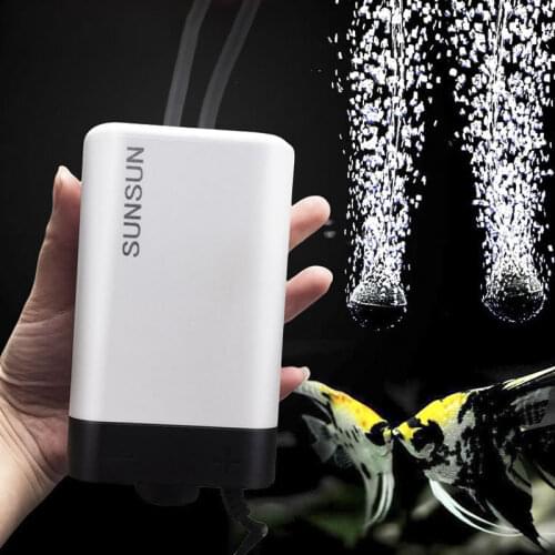 220-240V Most Quiet Silent Original Ukraine Double Outlet Air Pump aPump For Fish Tank Fish Tank Mini Air Compressor