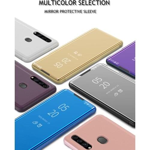 Mirror Flip Case for Samsung Galaxy Note 10+ A10S A20S S10 5G S10e plus M20 M10 A10 A40 A70 M30 A40s A60 A80 A90 A2 Core Cover