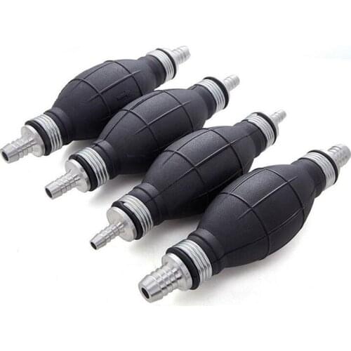 1Pcs Fuel Pump 6mm 8mm 10mm 12mm Rubber Aluminum Hand Fuel Pump Line Hand Primer Bulb All Fuels For Car Boat Marine Outboard