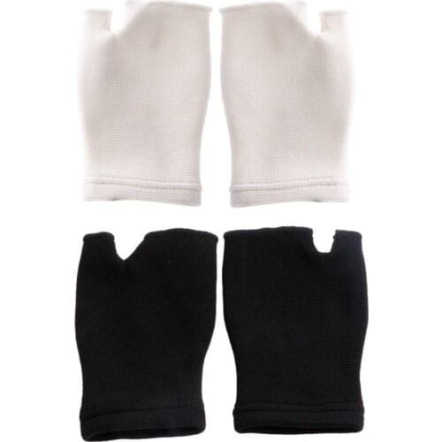 2 x Elastic Palm Glove Hand Wrist Supports Arthritis Brace Sleeve Support New