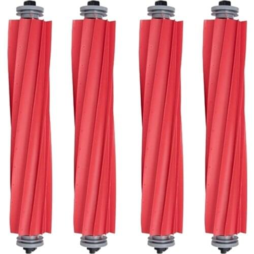 4PCS Replacement Main Brush for Xiaomi Roborock S7 Vacuum Cleaner Accessories Replacement Parts