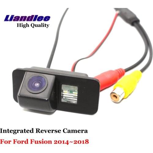 Car Rear View Backup Parking Camera For Ford Fusion Mondeo MK4 2014-2018 Reversing Reverse Camera HD CCD Integrated Accessories