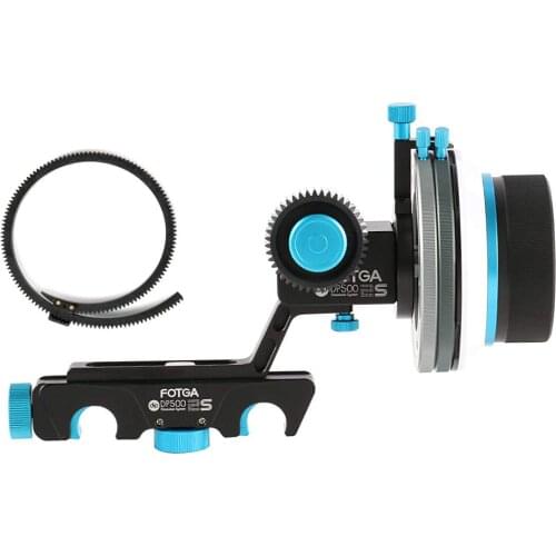 FOTGA QR DP500IIS Dampen Follow Focus for DSLR HDSLR HDV 5DII III 7D GH5 GH6 A7 A7R A7RS RED BMCC C100 FS700 A7S