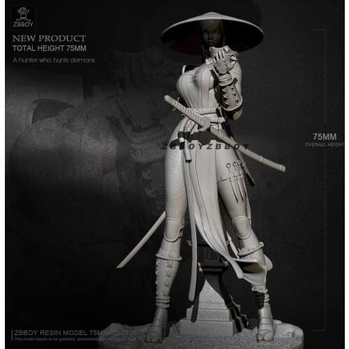 H75mm Resin model kits figure DIY self-assembled TD-2526