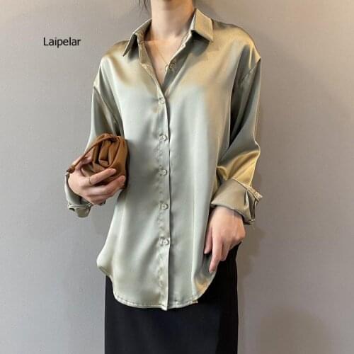 Laipelar Womens Silk Shirts