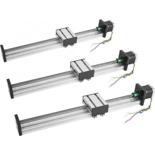 Linear Guide Rail 0808 Sliding Table Long Stage Actuator Guide Rail with Nema17 42 Stepper Motor Ball Screw Guide Rail