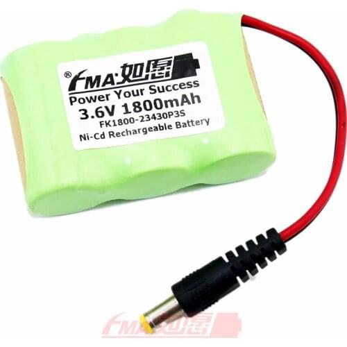 Ni-Cd SC Sub C 3.6V 1800mAh Emergency Light Power Rechargeable Battery 3SBDC5521