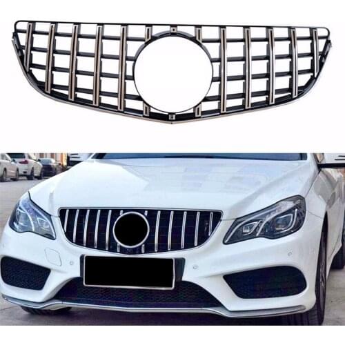 Front Grill Upper Grille For Mercedes Benz E-Class W207 C207 E200 E250 E350 E550 2014 2015 2016 Saloon Wagon Coupe GTR Style
