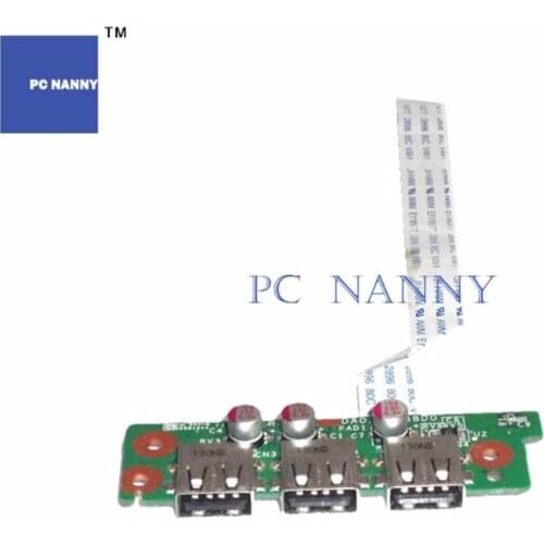 PC NANNY FOR ASPIRE 4820T 4745 ZQ1 SERIES USB PORTS BOARD WITH CABLE SOCKETS DA0ZQ1TB8D0 WORKS
