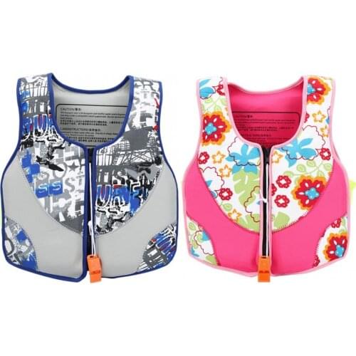 Buoyancy Childrens Life Jackets Swimming Pool Water Sports Surfing Rafting Water Skiing Beach Kids Safety Life Vest 8-10 Age -40