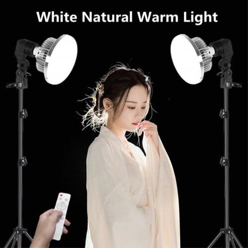 Professional Photography 155W Dimmable LED Video Lamp Bulb Fill Light With Tripod Stand For Photo Studio Portrait Photographic