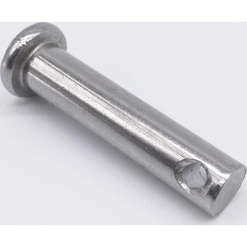 Wkooa Clevis Pins M8 With Head Metric Fastener Stainless Steel Pack 50