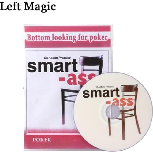 Smart Ass By Liu Qian (DVD+Deck ) - Magic Tricks Close Up Street Stage Card Magic Props Mentalism Accessories Mentalism Comedy