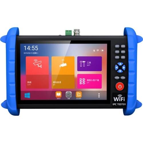 7-in-1 CCTV Tester Monitor multi-functional 7 inch display IPCX IPC Tester H.265 4K IP 8MP TVI CVI AHD SDI CVBS tracker