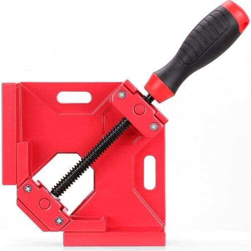 90 Degree Right Angle Clamp Single Handle Corner Clamp Durable Corner Clamp Aluminum Alloy Clamp for Woodworking