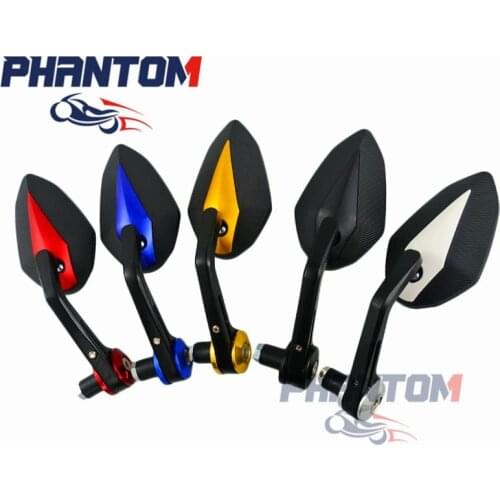 Motorcycle Mirror Handlebar Side Handle Bar Ends Mirror For YAMAHA R6 R1 MT 09 07 TMAX XMAX WR 125 250 KTM DUKE 690 125 200 390