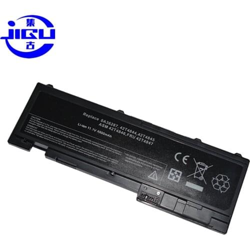 JIGU 4400mah Laptop Battery For Lenovo 0A36287 42T4845 ThinkPad T420s T420si 4171-A13 11.1V ASM 42T4846 FRU 42T4847