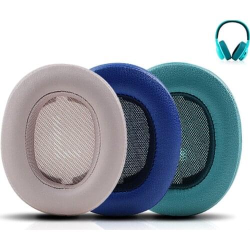 Ear Pads Foam Cushion For JBL E55BT E55 BT Bluetooth Wireless Headset Replacement Protein Leather Pillow Earpads Cover Earmuffs