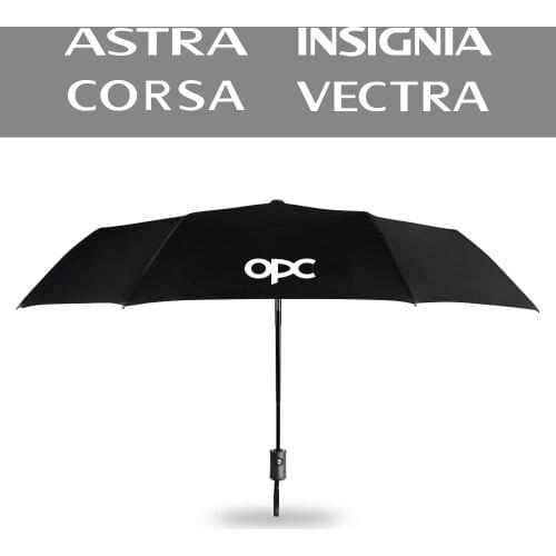 Car Double Layer Reverse Automatic Folding Umbrella For Opel OPC Astra J H G K Insignia Corsa D B E Mokka Vectra B Accessories