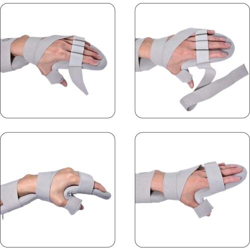 Wrist Brace Support Hand Wrist Fracture Fixed Finger Corrector Splint Sprain Prevention For Rehabilitation Training Equipment