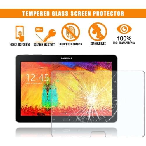 For Samsung Galaxy Note 10.1 P600 (2014 Edition) Full Tablet Tempered Glass Premium Anti-Scratch HD Film Protector Guard Cover