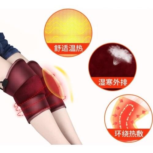 Electric Heating Knee Pads Cold Warm Moxibustion Hot Compress Old Cold Leg Massager