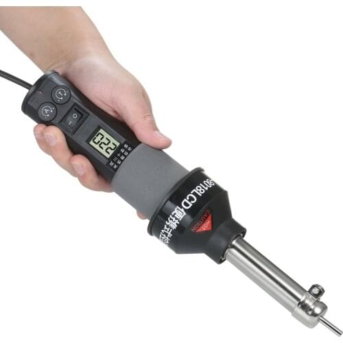GT-8018 LCD 110v/220V 450W Degree Adjustable Electronic Heat Hot Air Gun Desoldering Soldering Station+Electric Soldering Iron