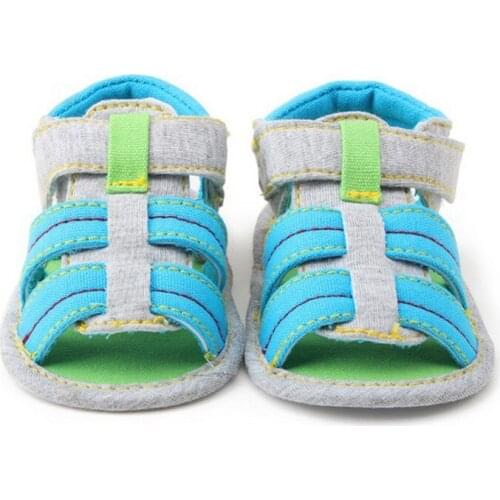 Summer Baby Shoes baby boy First Walkers Antislip For Baby Boy Infant Soft Soled Shoes SD08