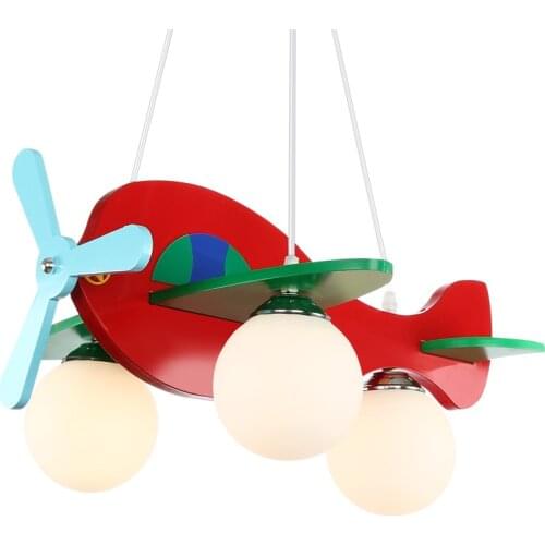 Kids room chandeliers airplane lights childrens chandeliers Creative cartoon bedroom lamps boy and girls room chandelier modern