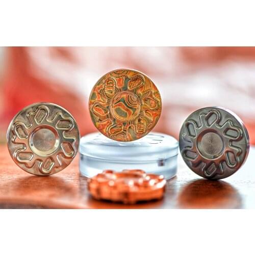 Magnetic Metal Push Brand PPB EDC Fidget Toys ADHD Hand Spinner Adult Stress Relief Toys Exquisite Gifts