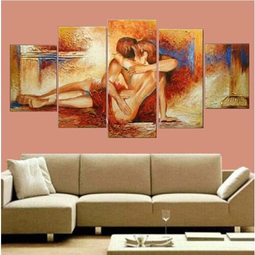 5pcs new arrive 5D DIY diamond painting 3d mosaic painting kit Inlaid Christmas decoration diamant embroidery Lovers love BY873