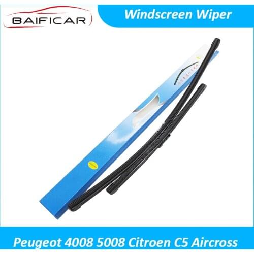 Baificar Brand New Windscreen Wiper Blade Rain Front Windshield Cleaner For Peugeot 4008 5008 Citroen C5 Aircross