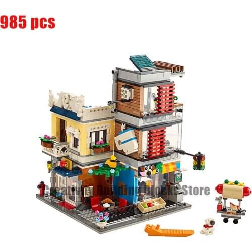 New creative series 985 pieces of building blocks building blocks classic model set childrens toys childrens Christmas gifts