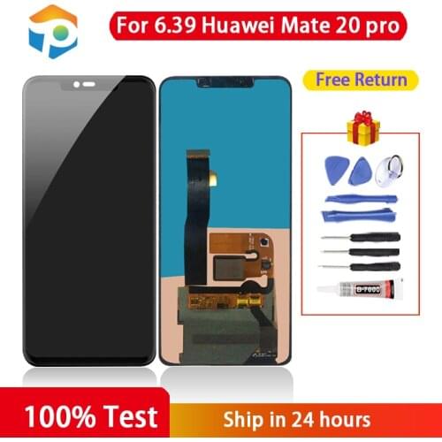 Original Screen For Huawei Mate 20 Pro LCD Display Touch Screen Digitizer Mate20 Pro LCD Digitizer Assembly with Fingerprint