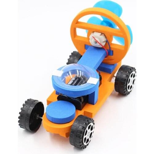 DIY Assembly Electric Racing Car Science Experiment Model Educational Kids Montessori Board Games Antistress Toys for Children