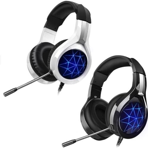 Comfortable Stereo Deep Bass Gaming Headset with Microphone for PC Laptop Gamer