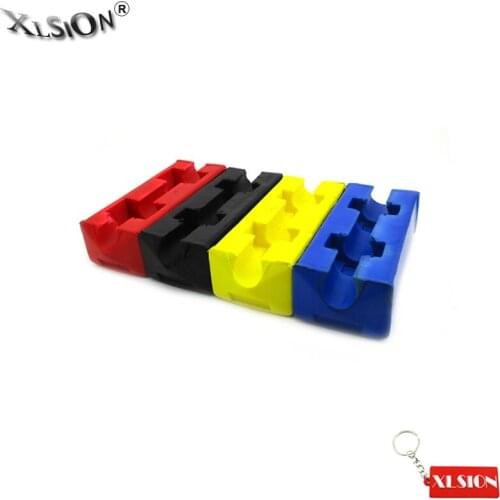 XLSION Aftermarket 1 1/8'' Square Fat Handlebar Pad For XR50 CRF KLX TTR BBR Pit Dirt Bike MX Motocross