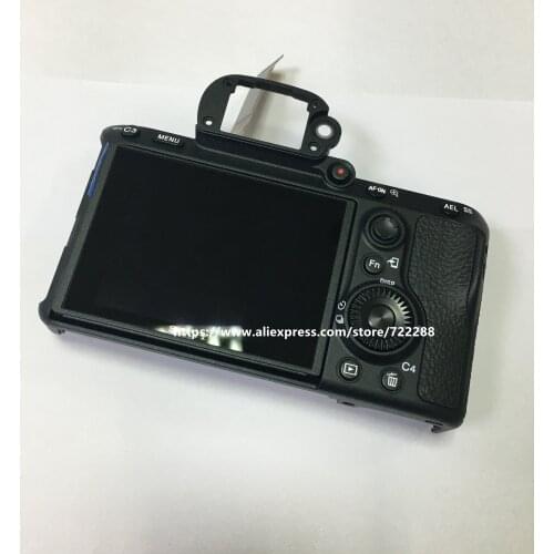 Repair Parts For Sony A7M3 A7 III ILCE-7M3 Back Cover Rear Case Assy with LCD Display and Hinge Flex Cable Unit