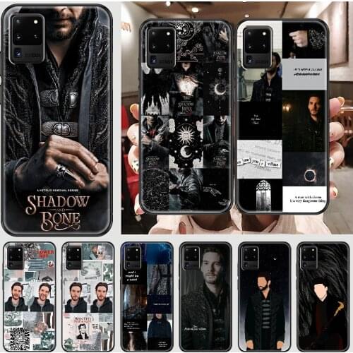 Shadow and bone Ben Barnes Phone case For Samsung Galaxy Note 4 8 9 10 20 S8 S9 S10 S10E S20 Plus UITRA Ultra black trend shell