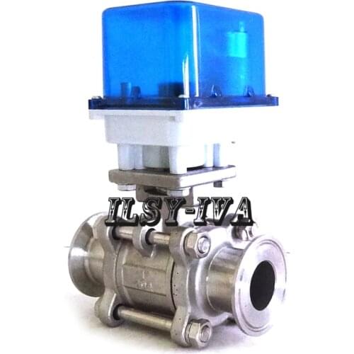 DN15~DN25 AC12V/24V/220V two-way quick release fixed-type electric ball valve