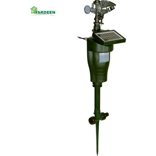Graden Eco-friendly Bird, Dog ,Cat Repellent Rechargeable Scarecrow Jet Spray Animal Repeller with Solar Panel