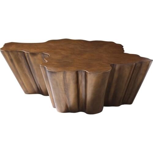 Italian creative coffee table light luxury post-modern minimalist designer living room home paint large coffee table table
