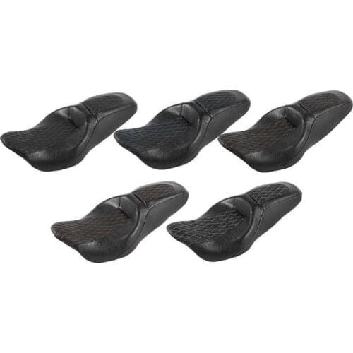 Motorcycle Driver Passenger Seat kit set For Harley touring Street Glide 2009-up 2009-2020