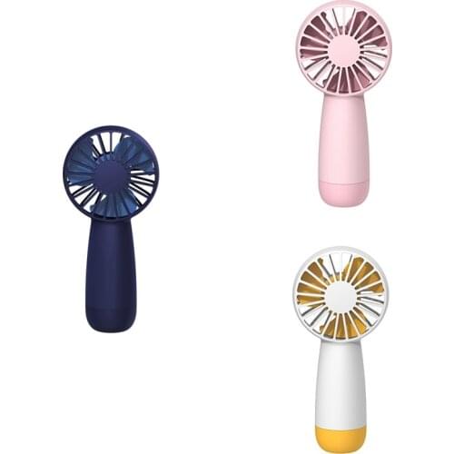 Mini Battery Operated Fan, Portable Handheld Fan with Lanyard, Personal Pocket Fan Rechargeable Battery