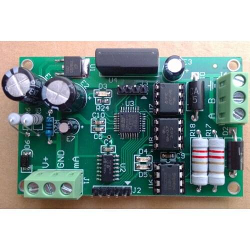 4-20mA MA to 485 AI Current Analog Input Patrol Instrument Acquisition Module Table MODBUS RTU