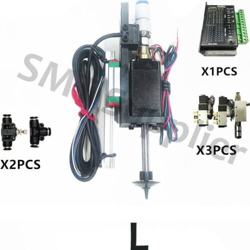 SMT Mounting Head Nema8 Hollow Shaft Stepper For Pick and Place Head SMT DIY Mountor 5mm Special Connector Nozzle Rotary Joint