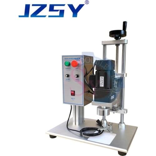 SY-DDX450 Desktop capping machine Screw Bottle Semi Automatic Plastic Glass Washing Dropper Spout Pouch Cap Capping Machine