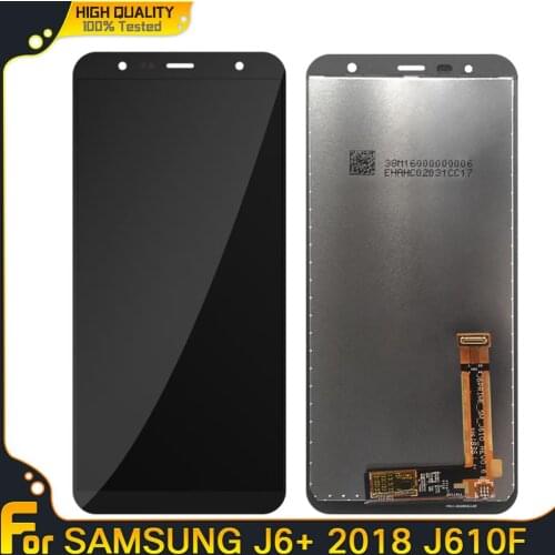 New LCD For Samsung Galaxy J6+ 2018 J610F SM-J610FN J610 LCD Display Screen Display Touch Digitizer Replacement Assembly