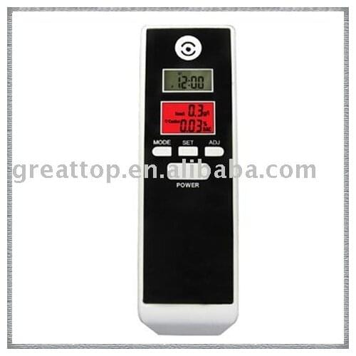 Portable breathalyzer dual LCD display with Backlit CE Rohs