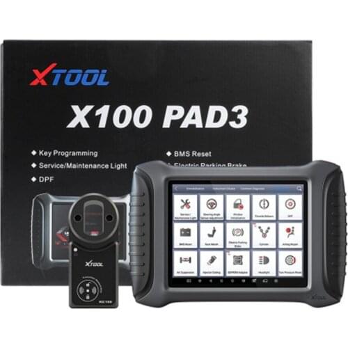 XTOOL X100 PAD3 X100 PAD 3 Professional Tablet Key Programmer With KC100 and KS-1 Smart Key Simulator Support Multi-language